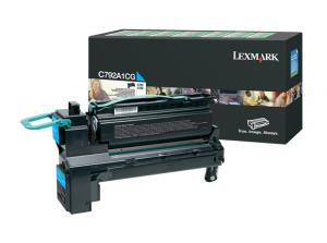 lexmark c792a1cg - toner cyan c792 (lrp) standard (6.000pages)