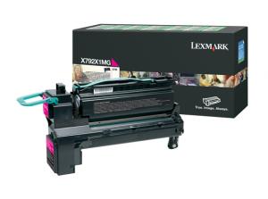 lexmark x792x1mg - toner magenta x792 (lrp) longue durée (20.000pages)