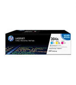 hp cf372am - toner cyan/magenta/jaune laserjet cp2025 / cm2320 - 304a