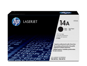 hp cf214a - toner noir laserjet entreprise 700 m712 m725 (14a) (10.000pages)