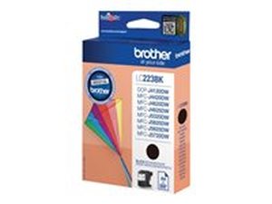 brother lc223bk - cartouche d'encre noire  dcp j4120, j562; mfc j4420, j4620...