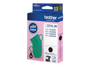 brother lc227xlbk - cartouche d'encre noire dcp j4120 mfc j4420 j4620 j4625