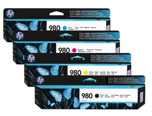 hp d8j08a - cartouche d'encre magenta n° 980 pour officejet x555 x585