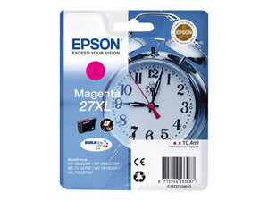 epson t2713 -  cartouche d'encre mag. wf-3620/3640/7110/7610/7620 (27xl) reveil