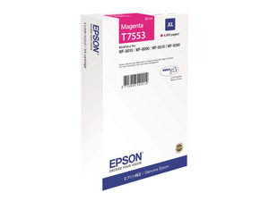 epson t7553 - cartouche d'encre magenta wf-8010/8090/8510/8590 - xl - 4000 pages