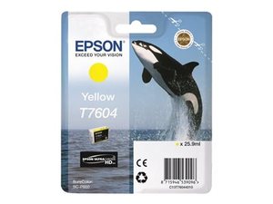 epson t760440 - cartouche d'encre jaune sc-p600