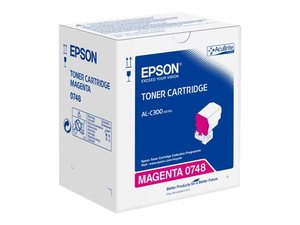 epson s050748 - toner magenta workforce al-c300 (8800pages)