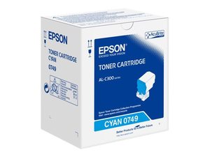 epson s050749 - toner cyan workforce al-c300 (8800pages)