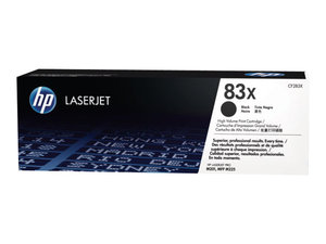 hp cf283x - toner noir laserjet pro mfp m201 m225 (83x) - longue durée 2200pages