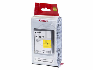 canon 6708b001 - cartouche d'encre jaune pfi-107 jaune 130 ml