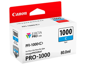 canon 0547c001 - cartouche d'encre cyan pfi-1000 