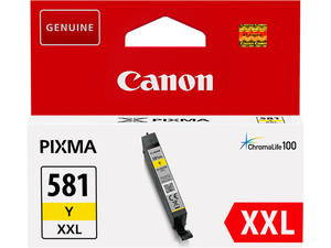 canon 1997c001 - cartouche d'encre jaune cli 581xxl 