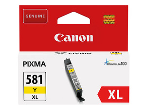 canon 2051c001 - cartouche d'encre jaune cli 581xl