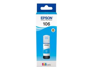 epson c13t00r240 - cartouche d'encre cyan t106 ecotank et-7700 et-7750