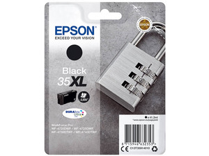 epson c13t35914010 - cartouche d'encre noire xl cadenas wf-4720 4725 4730 4740