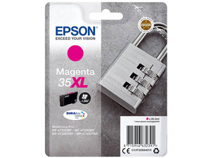 epson c13t35934010 - cartouche d'encre magenta xl cadenas wf-4720 4725 4730 