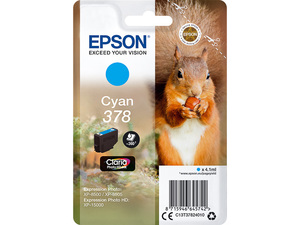 epson c13t37824010 - cartouche d'encre cyan ecureuil xp-15000 xp-8500