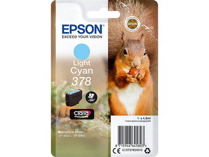 epson c13t37854010 - cartouche d'encre cyan-clair ecureuil xp-15000 xp-8500