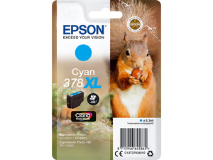 epson c13t37924010- cartouche d'encre cyan xl ecureuil xp-15000 xp-8500