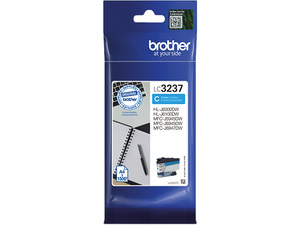 brother lc3237c -  cartouche d'encre cyan hl-j6000 j6100, mfc-j5945 j6945 j6947