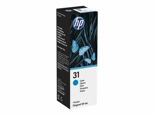 cartouche hp n° 31 cyan smart tank 51xx,67xx,70x,73xx,smart tank plus 555