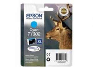 epson t1302 - cartouche encre cyan - sx525 sx620 bx320 bx525 bx625 - cerf