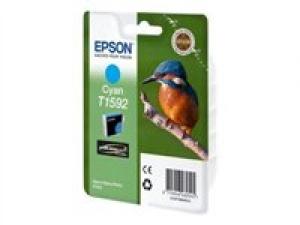 epson t1592 - cartouche cyan stylus photo r2000 - martin-pêcheur