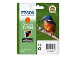 epson t1599 - cartouche orange stylus photo r2000 - martin-pêcheur